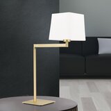 Orion LA 4-1209/1 - Stona lampa CARLTON 1xE27/40W/230V bela/zlatna | Eponuda.com