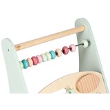  Drvena hodalica-guralica s računaljkom, plava | shoptok.hr