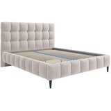 MID.YOU OBLAZINJENA POSTELJA 180 cm x 200 cm , tekstil, leseni material bež | Shoptok.si