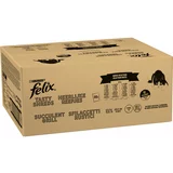 Felix Jumbo pakiranje "Tasty Shreds" vrečke 80 x 80 g - Mešan izbor