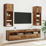 TV zidni ormari Zidne 2 pcs Staro drvo 40 x 30 x 40 cm | shoptok.hr
