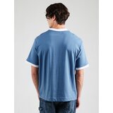 Calvin Klein Jeans Majica golobje modra / bela | Shoptok.si