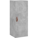  Visoka komoda siva betona 34,5x34x180 cm od konstruiranog drva | shoptok.hr