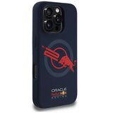Red Bull iPhone 16 Pro maska kompatibilna s MagSafe (Silicon ORBR20 Logo Red Lining) navy plava | shoptok.hr