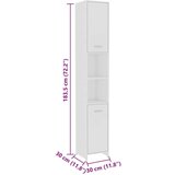  Kopalniško pohištvo 4 kosi bele barve iverna plošča | Shoptok.si