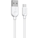 Superior USB data kabal Comicell CO-BX14, 2.4A, Micro USB, 1m, Beli Cene