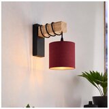 Brilagi Zidno svetlo NUBILA 1xE27/60W/230V braon/crna/pompejska crvena Cene