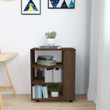 vidaXL Pokretni ormarić boja smeđeg hrasta 60 x 35 x 75 cm drveni | shoptok.hr