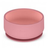 Petite&Mars silikonska zdjelica s vakuumom 450 ml Take&Match 6 m+, Dusty Rose | shoptok.hr