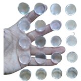 INF Pohištveni odbijači za omare, odbijači za vrata omar 6 kom 2,2x0,5 cm, (21779286) | Shoptok.si
