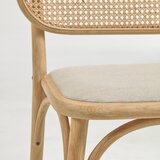 Kave Home Blagovaonska stolica od punog hrasta u prirodnoj boji Doriane – | shoptok.hr