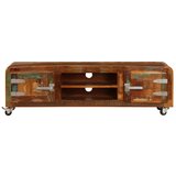 Maison Chic TV omarica - TV stojalo - Televizijska omarica 120x30x36 cm trden predelan les, (21699784) Cene
