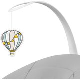Lionelo električna gugalnica Iris 360, Grey Concrete | Shoptok.si