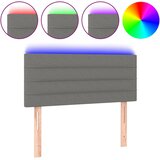  LED uzglavlje tamnosivo 100x5x78/88 cm od tkanine | shoptok.hr