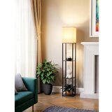  podna lampa sa policama 1xE27/40W/230V crna/bela | Eponuda.com