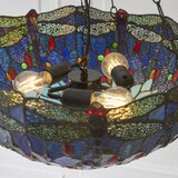 Endon 112250 - Luster na lancu Tiffany DRAGONFLY 3xE27/60W/230V prečnik 50 cm | Eponuda.com