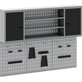  Set ormara za alate 6 kom. Crna Čelik s prahom premazan | shoptok.hr