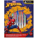 Marvel Set školskog pribora Spider-Man - bilježnica i gel kemijske | shoptok.hr