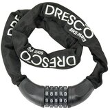 Dresco Numerična verižna ključavnica s kodo (Dolžina: 90 cm) | Shoptok.si