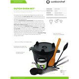 OUTDOORCHEF Dutch-Oven Set 3,8 litre & | shoptok.hr