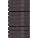 vidaXL Ručnici za saunu 10 kom antracit 80x200 cm 360 gsm 100 % pamuk | shoptok.hr