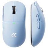 MCHOSE bežični gaming miš A5 V3 ultra blue /PAW3395/8KHz pooling/omron mechanical Cene