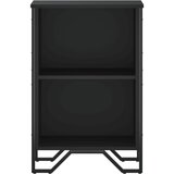  Regal za knjige crni 50x31x74,5 cm od konstruiranog drva | shoptok.hr