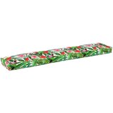  Blazine za palete za klop 2 kosa Tropska džungla 200x40x8 cm Oxford tkanina, (22090437) | Shoptok.si