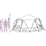 Šator s kupolom s krovom s pohranom Plava 505 x 450 x 248 cm | shoptok.hr