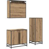 vidaXL set namještaja za kupaonicu 3 pcs hrast artisan 65 x 33 x 60 cm | shoptok.hr