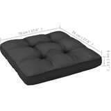  Vrtna sedežna garnitura 4-delna z blazinami trdna borovina, (20975164) | Shoptok.si
