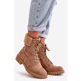 Boto Women's Lined Work Boots with Zipper Brown Mivael | ePonuda.com
