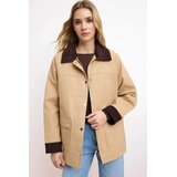 TRENDYOLMILLA ženska jakna Twoss26Mo00000, Bež-Taupe | Eponuda.com