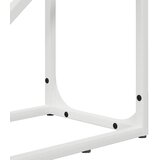  Stalak za drva bijeli 40x25x100 cm hladno valjani čelik | shoptok.hr