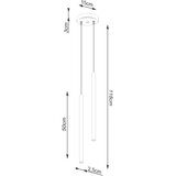 Sollux SL.2150 - Luster na sajli PASTELO 2xG9/8W/230V plava | Eponuda.com