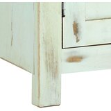  Komoda svjetloplava 110 x 35 x 70 cm od masivnog drva manga | Eponuda.com