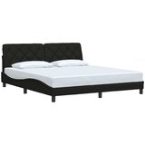  Okvir kreveta bez madraca crni 180x200 cm od tkanine | shoptok.hr