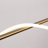 LED luster na sajli MELECA LED/24W/230V 3000/4000/6000K 100 cm zlatna | Eponuda.com