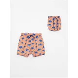 LC Waikiki Printed from Flexible Fabric, Baby Boys Beach Shorts And Shorts Pack of 2