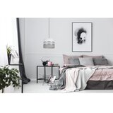  Luster na sajli CORAL 1xE27/60W/230V, prečnik 20 cm, bela/siva | Eponuda.com