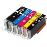 Eco Canon 580 XXL / 581 XXL , PGI 580 - CLI 581 , komplet 5 kompatibilnih XXL kartuš | Shoptok.si