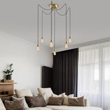 Opviq Luster MR-913, 126 cm, 6xE27,, Zlatne boje | Eponuda.ba
