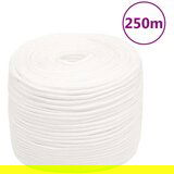  Vrv za čoln popolnoma bela 6 mm 250 m polipropilen, (21039898) | Shoptok.si