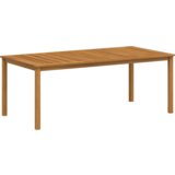  Jedilna garnitura za vrt 9 pcs Siva 200 x 100 x 74 cm | Shoptok.si