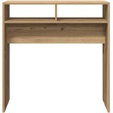  Konzolni stol Artisan hrast 78x30x80 cm konstruirano drvo | shoptok.hr