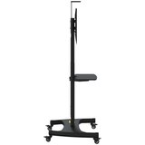 vidaXL TV stojalo na kolesih 32-70-palčni zaslon VESA 600x400 mm 60kg | Shoptok.si
