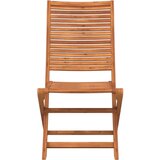  Sklopive vrtne stolice 6 kom 51x66x95 cm masivno drvo bagrema | shoptok.hr