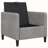SOFA s pohranom Svjetlosiva 72 x 78 x 87 cm Poliester | Shoptok.si