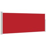  Uvlačiva bočna tenda 120 x 300 cm crvena | shoptok.hr