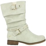 Mustang Škornji 1139624 Bela | Shoptok.si